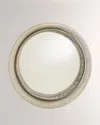Global Views Wite Ribbon Mirror - Natural I