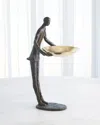 Global Views Wooster Sculpture In Bronze