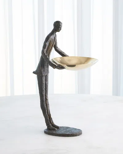 Global Views Wooster Sculpture In Bronze