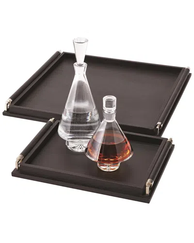 Global Views Wrapped Handle Tray