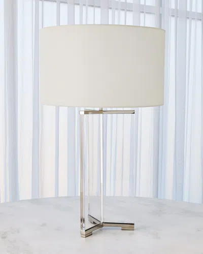 Global Views Y Table Lamp In Neutral