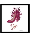 Globe Photos Retail Llc Fairchild Paris Feathers In Black