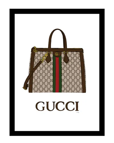 Globe Photos Retail Llc Fairchild Paris Tote-ally Gucci In Black