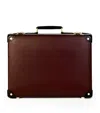 Globe-trotter Centenary Attaché Case In Burgundy