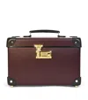 Globe-trotter Centenary Vanity Case In Burgundy