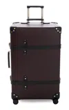 Globe-trotter Centenary Xl Trunk In Burgundy