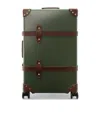 Globe-trotter Medium Centenary 4-wheel Suitcase In Green