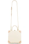Globe-trotter Safari The London Square Bag 20x20x11cm In Ivory & Natural