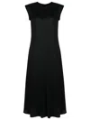 Gloria Coelho A-line Sleeveless Maxi Dress In Black