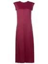 Gloria Coelho A-line Sleeveless Maxi Dress In Red