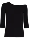 Gloria Coelho Asymmetric Top In Black