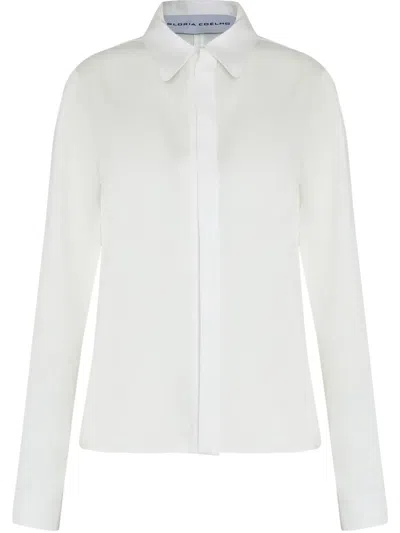 Gloria Coelho Button-up Shirt In White