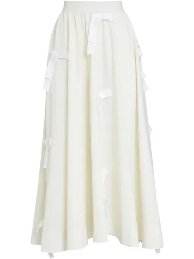 Gloria Coelho Cássia Ávila Maxi Skirt In White