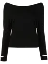 Gloria Coelho Cut-out Detail T-shirt In Black