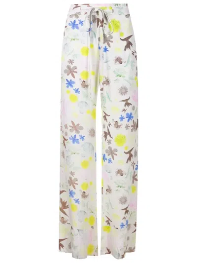 Gloria Coelho Palazzohose Mit Print In Neutrals