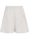 Gloria Coelho Isabella Fiorentino Shorts In Neutrals