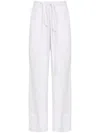 Gloria Coelho Isabella Fiorentino Trousers In White