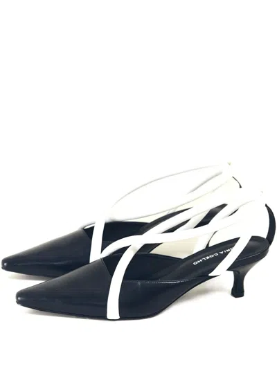 Gloria Coelho Leather Pumps In Black