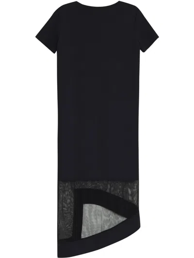 Gloria Coelho Midi T-shirt Dress In Black