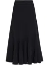 Gloria Coelho Panelled Maxi Skirt In Blue