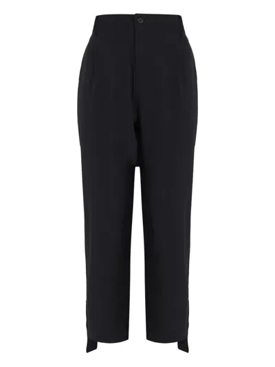 Gloria Coelho Pleated Button-fastening Pants In Blue