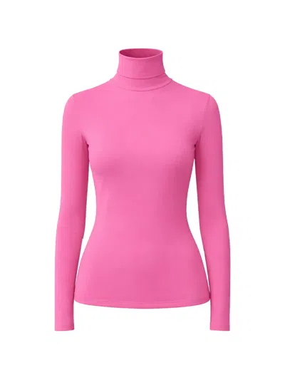 Gloria Coelho Roll-neck T-shirt In Pink