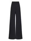 Gloria Coelho Satin Trousers In Black