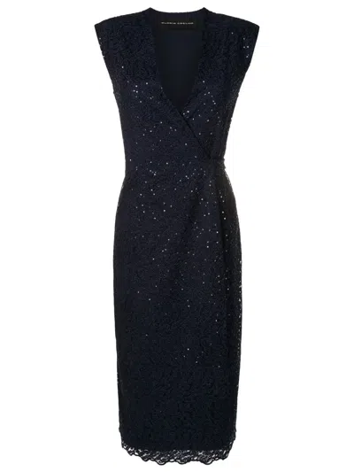 Gloria Coelho Kleid Mit Pailletten In Blue