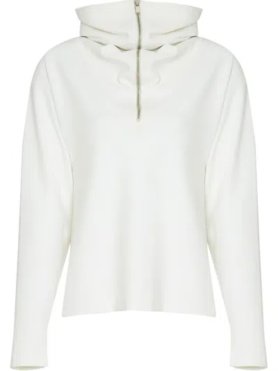 Gloria Coelho Spread-collar Jumper In White