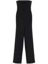 Gloria Coelho Strapless Jumpsuit In Black