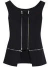 Gloria Coelho Stretch Tank Top In Black
