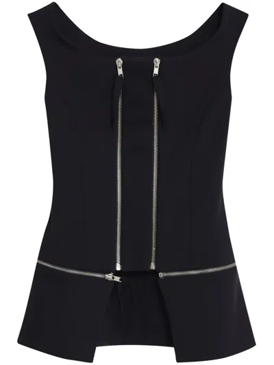 Gloria Coelho Stretch Tank Top In Black