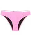 Gloria Coelho String-waistband Detail Bikini Bottoms In Pink