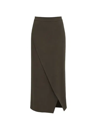 Gloria Coelho Tulip-effect Straight Skirt In Multi