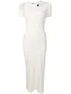 Gloria Coelho X Isabella Fiorentino Cut-out Maxi Dress In White
