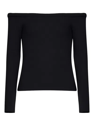 Gloria Coelho X Isabella Fiorentino Off-shoulder Top In Black