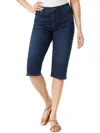 Gloria Vanderbilt 46 Womens Denim Slimming Capri Jeans In Multi