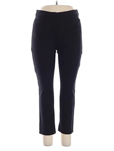 Pre-owned Gloria Vanderbilt Active Pants In Black