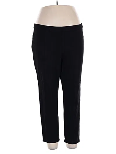 Pre-owned Gloria Vanderbilt Active Pants In Black