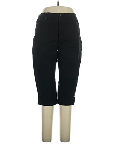 Pre-owned Gloria Vanderbilt Active Pants In Black