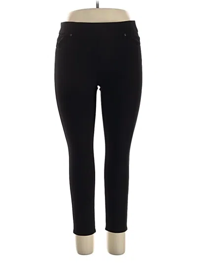 Pre-owned Gloria Vanderbilt Active Pants In Black