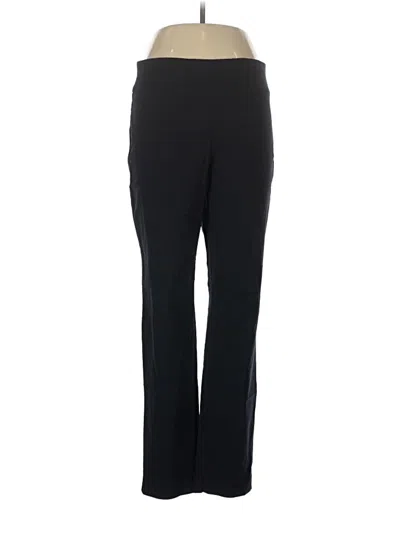 Pre-owned Gloria Vanderbilt Active Pants In Black