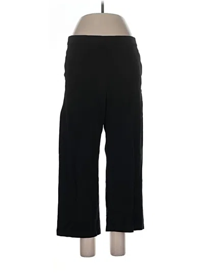 Pre-owned Gloria Vanderbilt Active Pants In Black