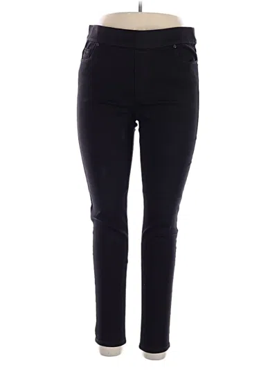 Pre-owned Gloria Vanderbilt Active Pants In Black