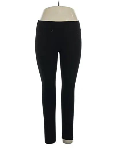 Pre-owned Gloria Vanderbilt Active Pants In Black