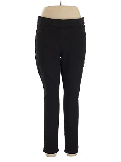 Pre-owned Gloria Vanderbilt Active Pants In Black
