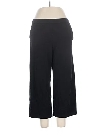 Pre-owned Gloria Vanderbilt Active Pants In Black