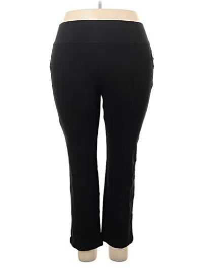 Pre-owned Gloria Vanderbilt Active Pants In Black