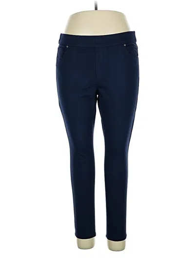 Pre-owned Gloria Vanderbilt Active Pants In Blue