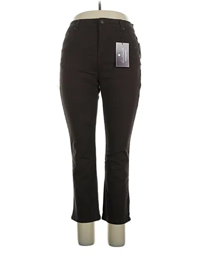 Pre-owned Gloria Vanderbilt Active Pants In Brown